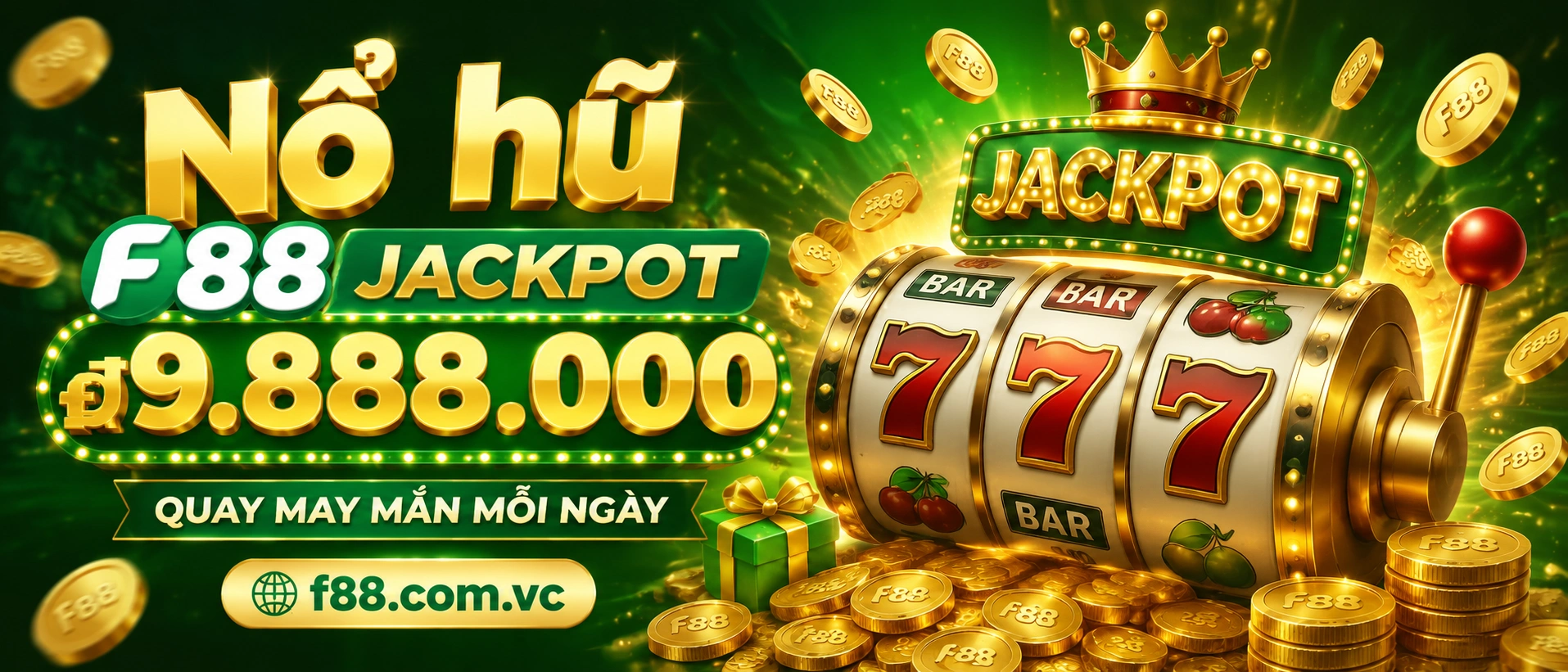 Ảnh giao diện Garena Nổ Hũ 1 hiển thị khu slot và biểu tượng quay thưởng