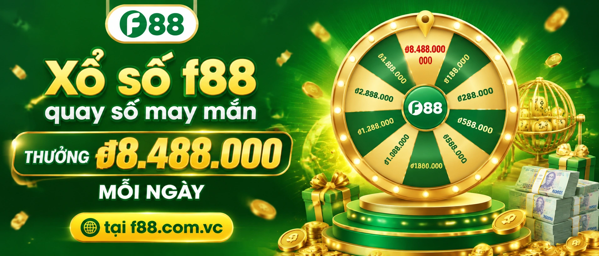 Giao diện Xổ Số tra cứu nhanh trên f88.com.vc